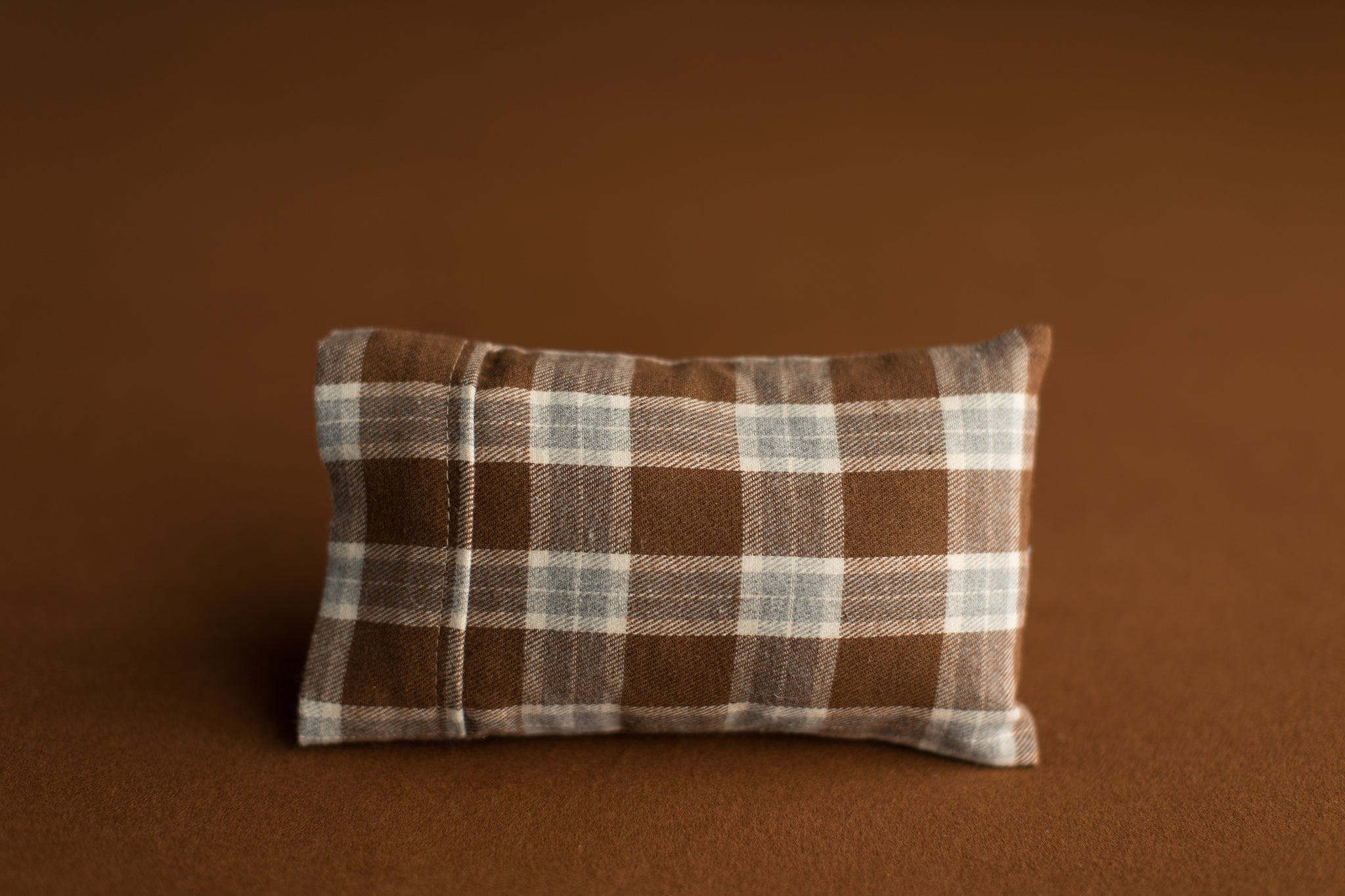 Standard Pillowcase | Dark Brown Plaid