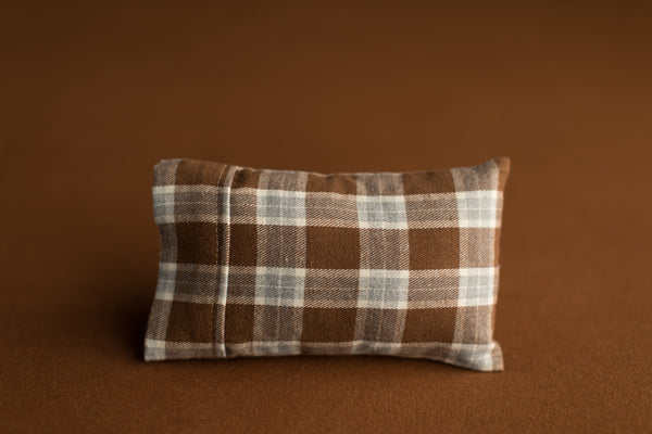 Standard Pillowcase | Dark Brown Plaid