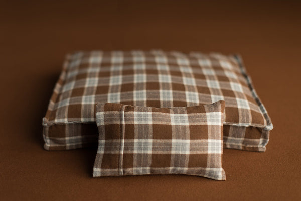 Bed Linens | Dark Brown Plaid