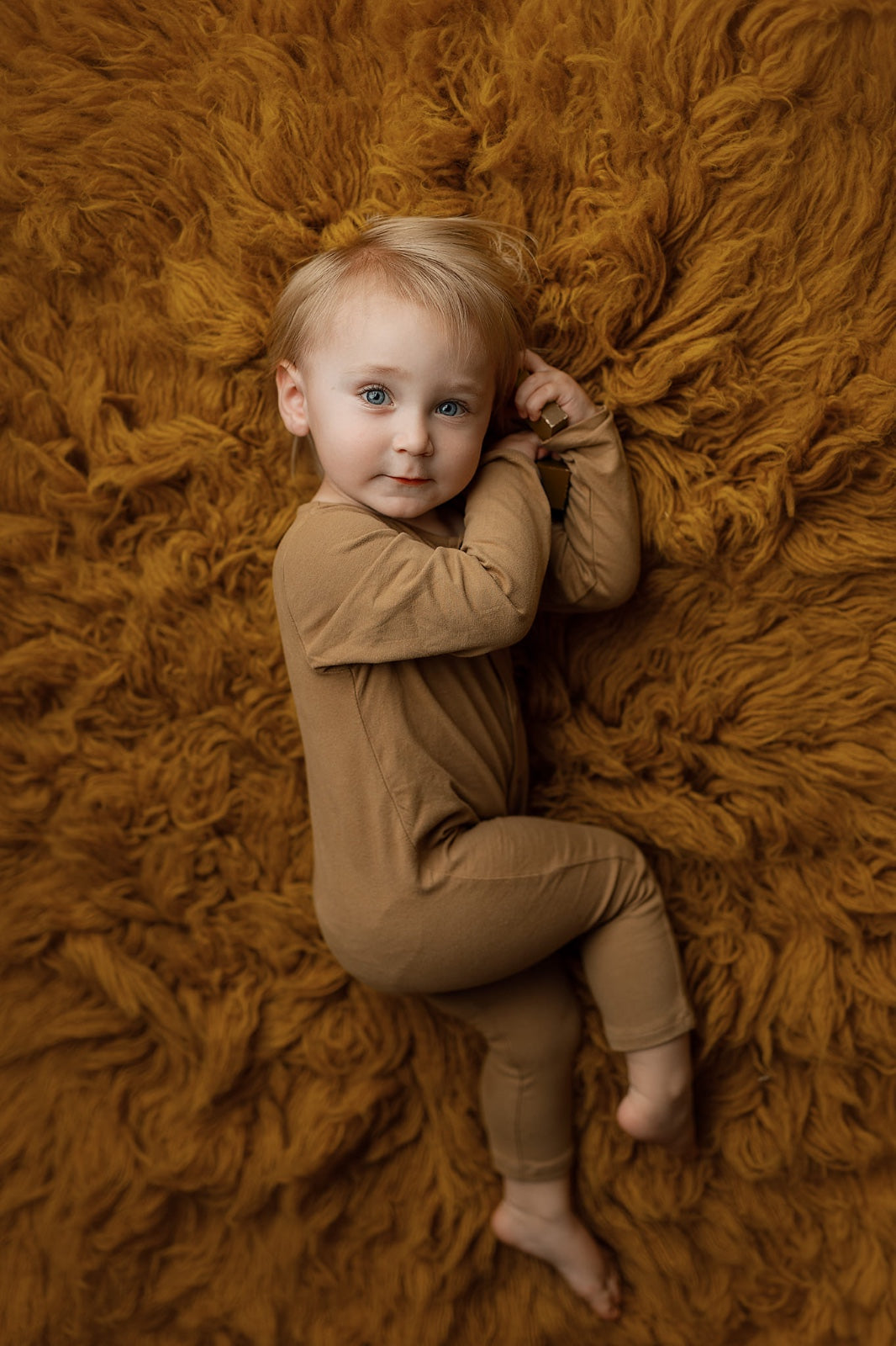 Workman Playsuit | Camel