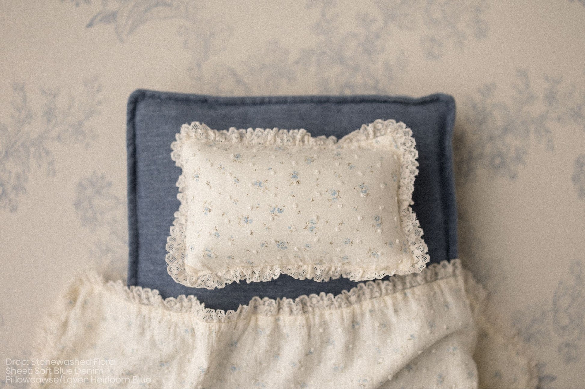 Bed Linens | Heirloom Blue