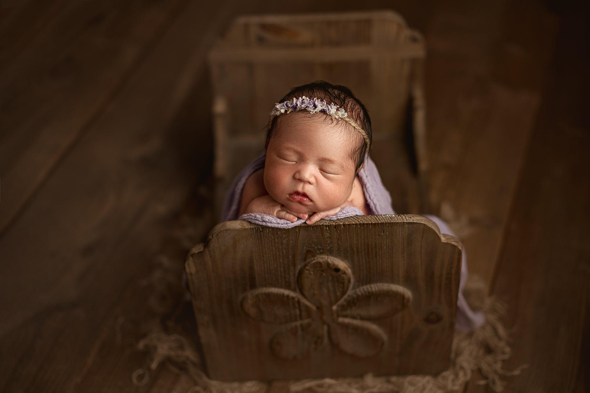 Wide Wrinkly Wrap | Wisteria