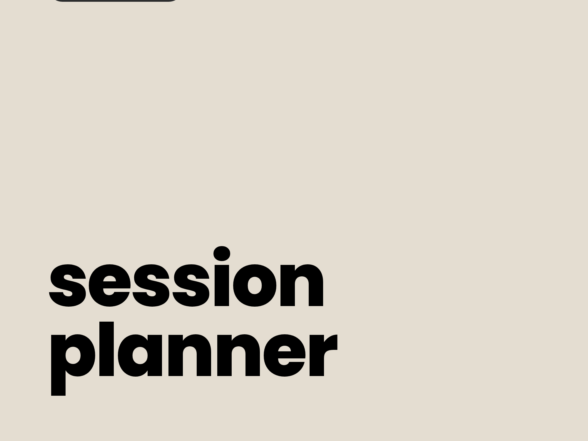 Session Planner free download from Hello Little Props