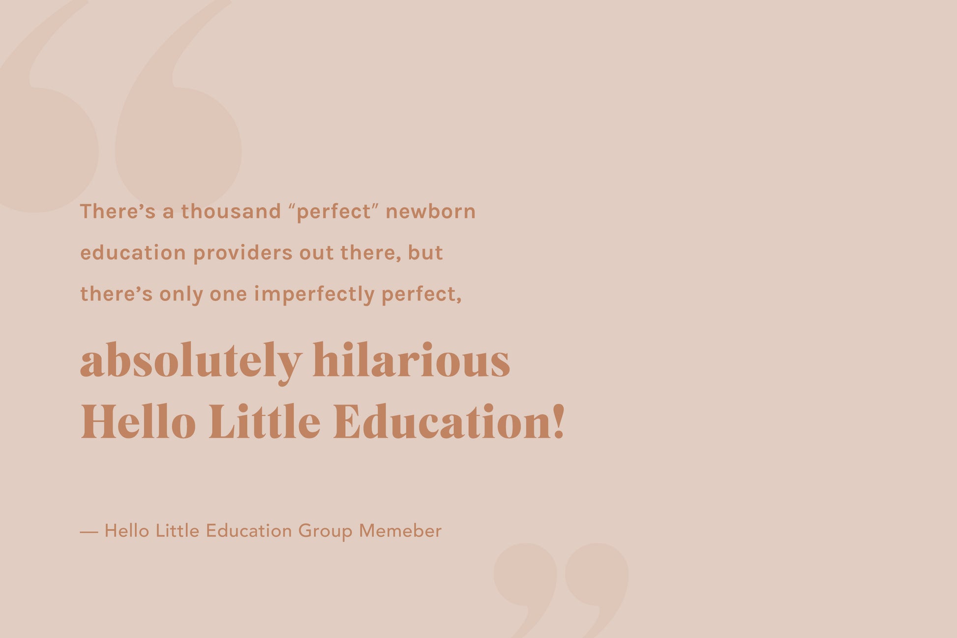 Hello Little Education
