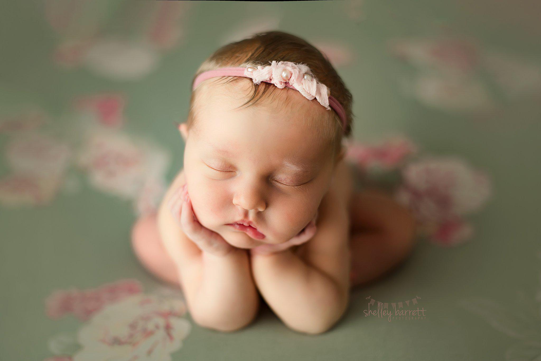 Princess Chandler | Veggie-Fabric-Backdrop, Category_Floral, Color_Green, Girl, Princess Line_Chandler-Hello Little Props