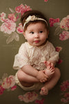 Princess Chandler | Veggie-Fabric-Backdrop, Category_Floral, Color_Green, Girl, Princess Line_Chandler-Hello Little Props